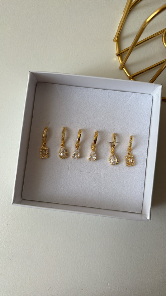 Set orecchini luce