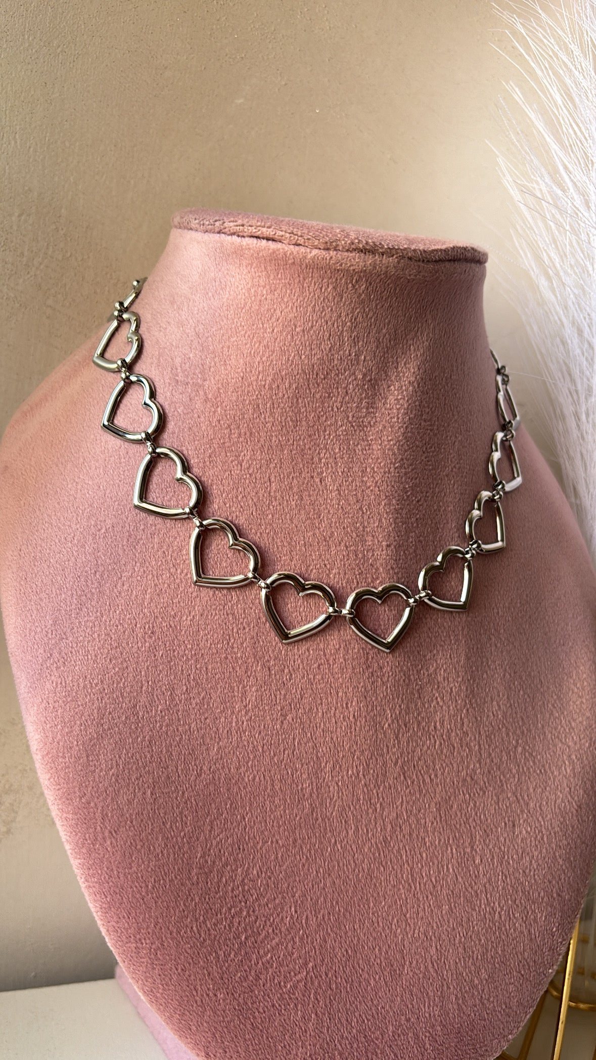 Collana essenza di cuori