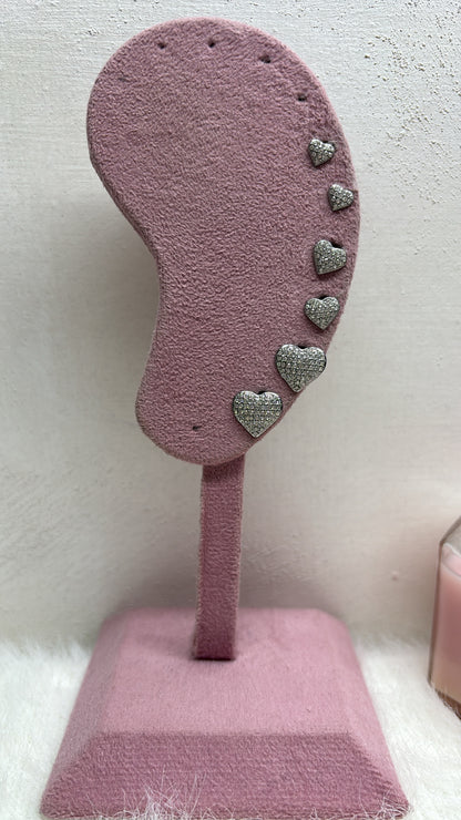 Set orecchini hearts