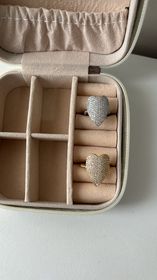 Anello cuore big luxury