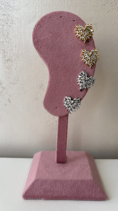 Orecchini cuore angel