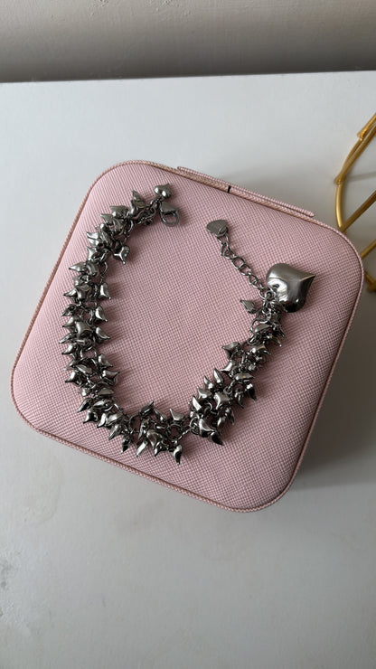 Bracciale mille cuori sonaglio