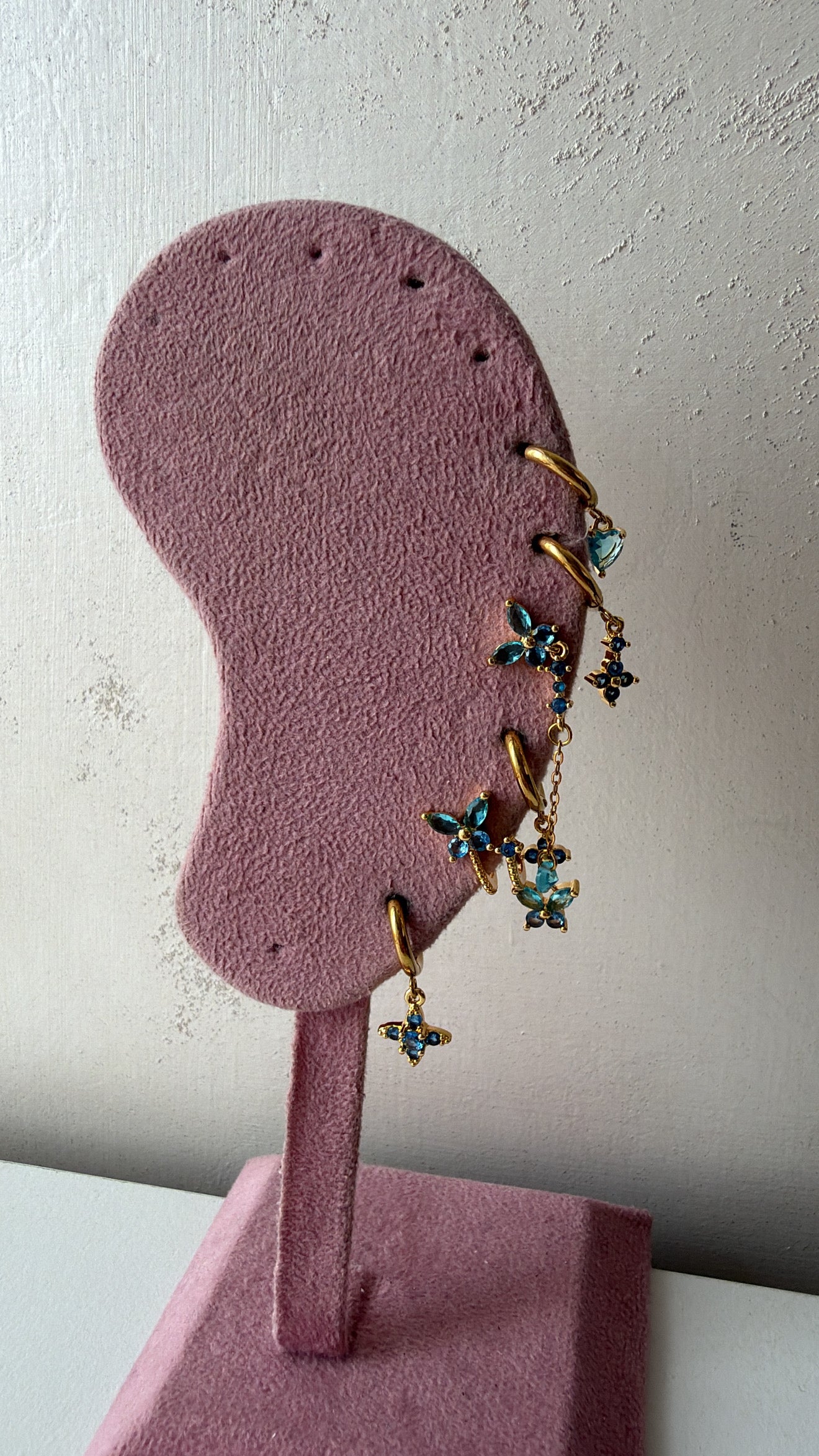 Set orecchini mariposa