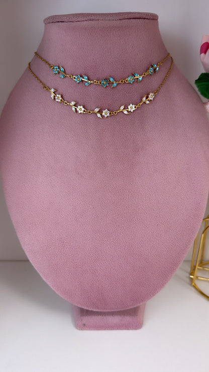 Collana Flowers color