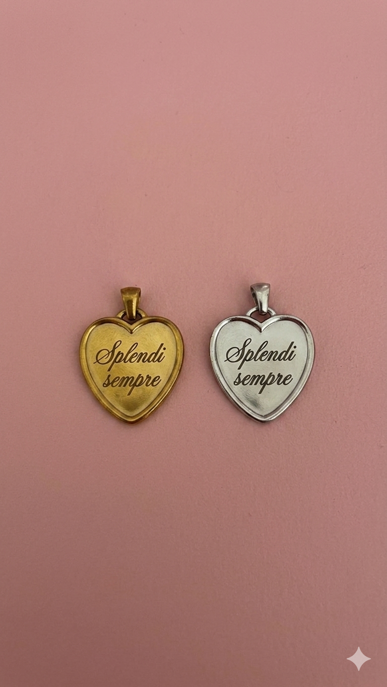 Charms personalizzabile con incisione