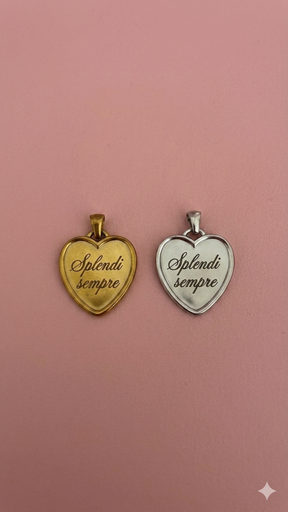 Charms personalizzabile con incisione