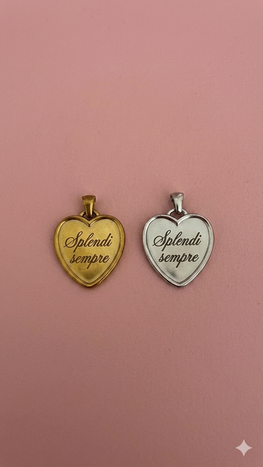Charms personalizzabile con incisione