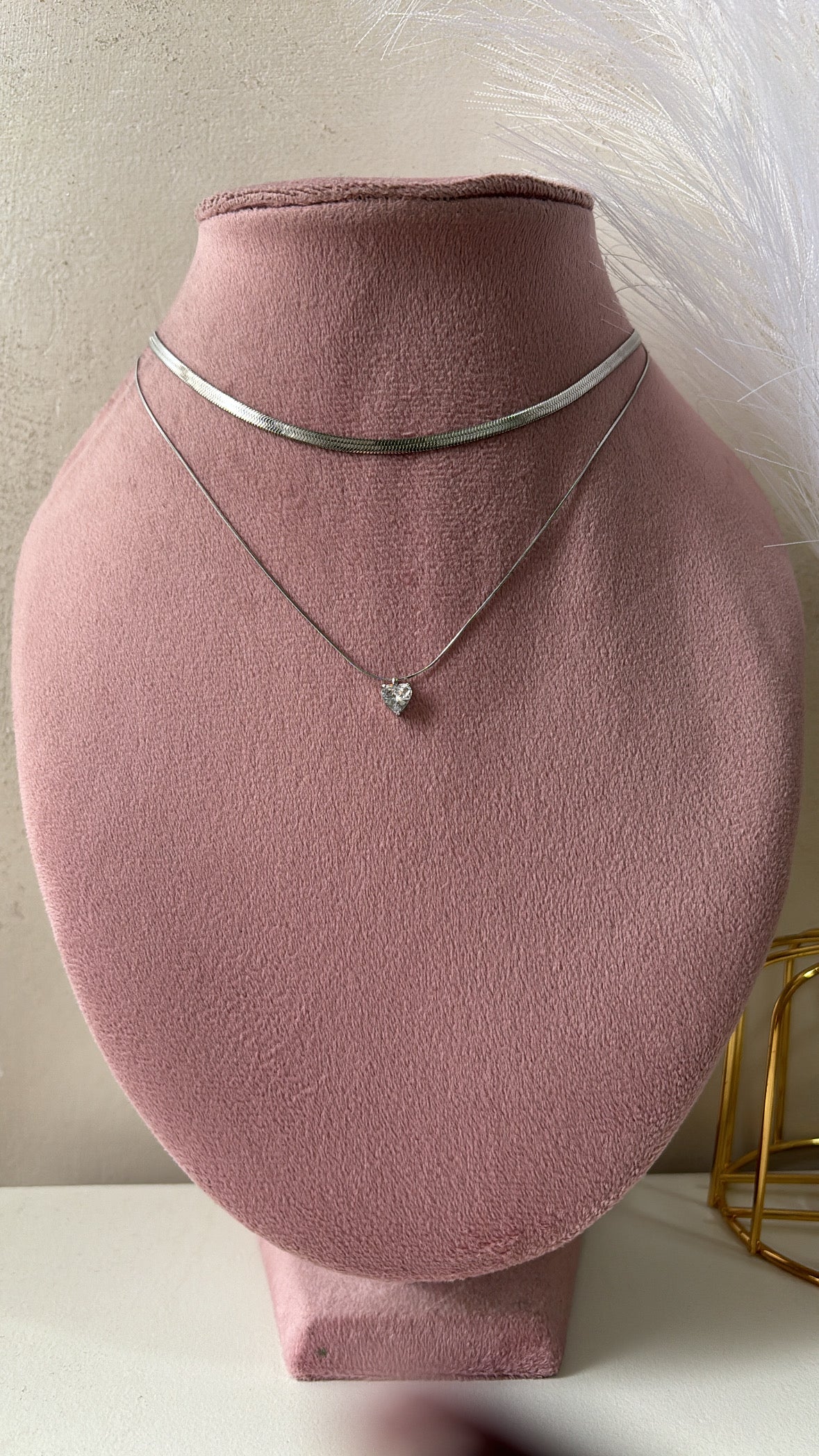 Collana snake punto luce