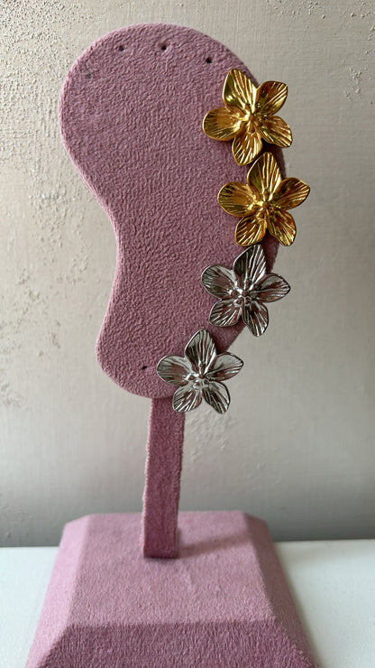 Orecchini fiore vintage