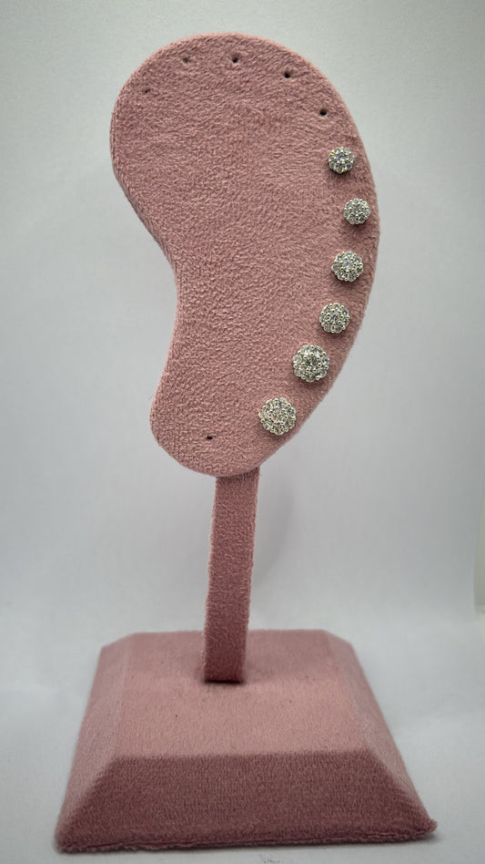 Set orecchini flower a lobo