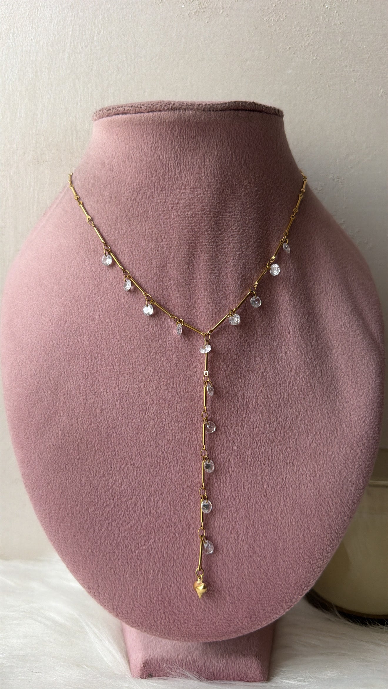 Collana cascata di luce