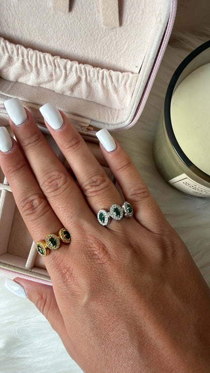 Anello trilogy verde