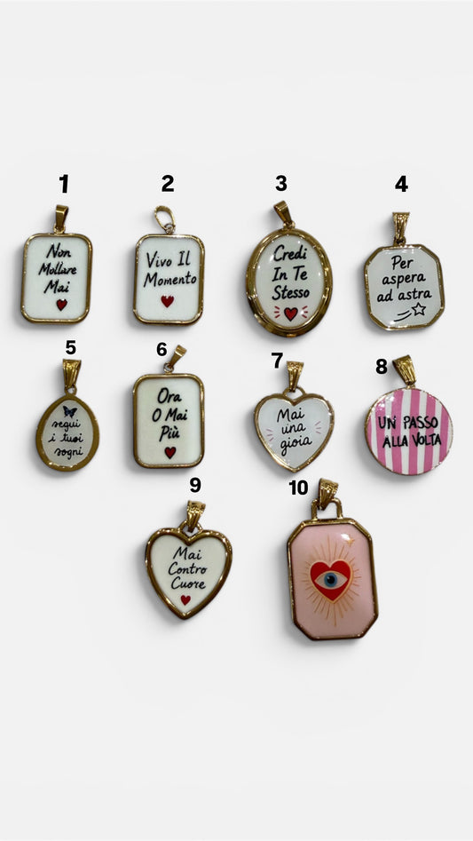 Charms bar frasi