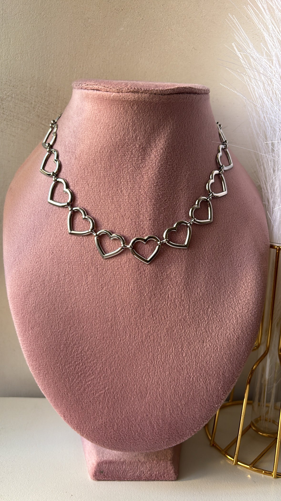 Collana essenza di cuori