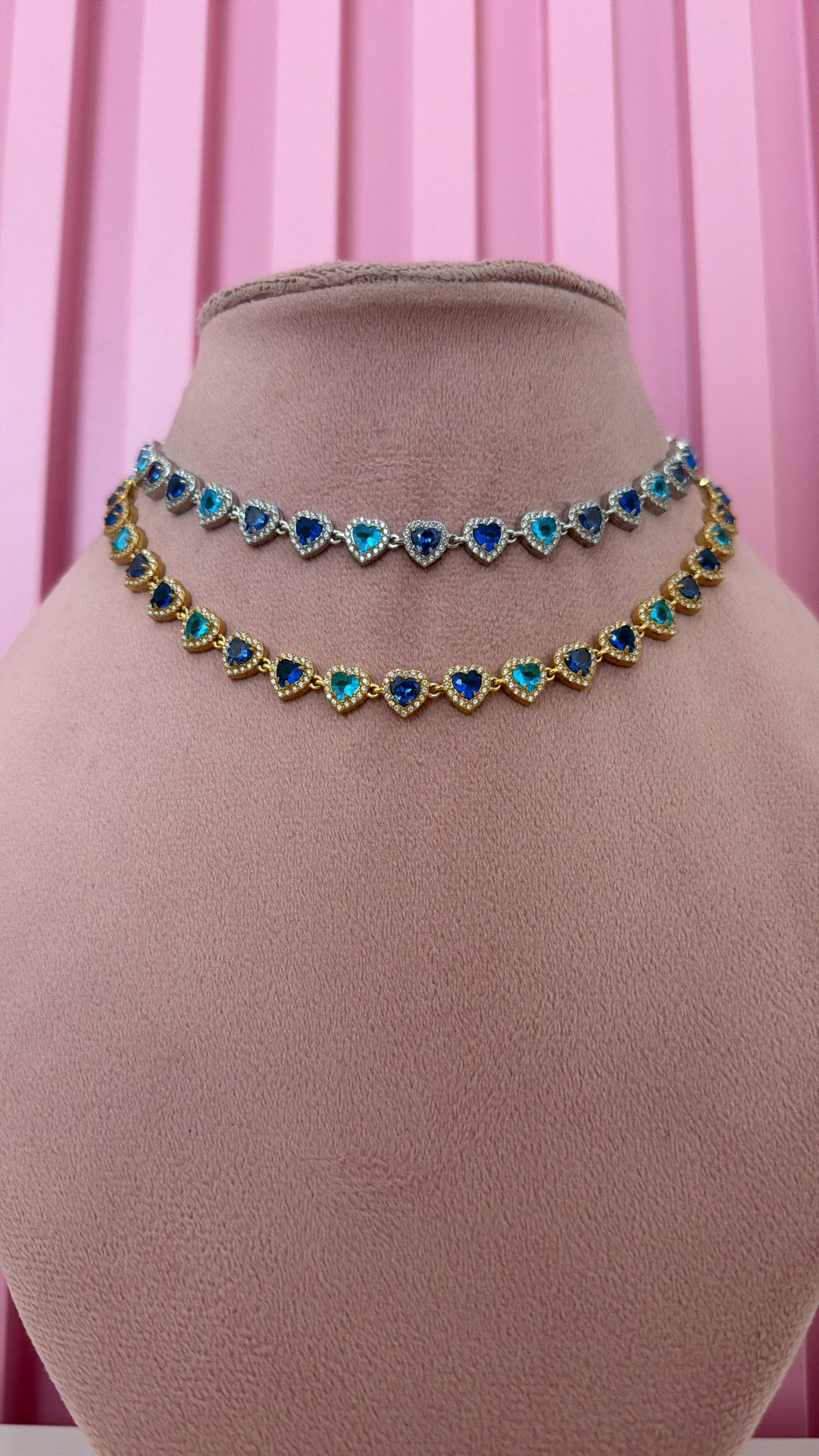 Collana amour azzurra