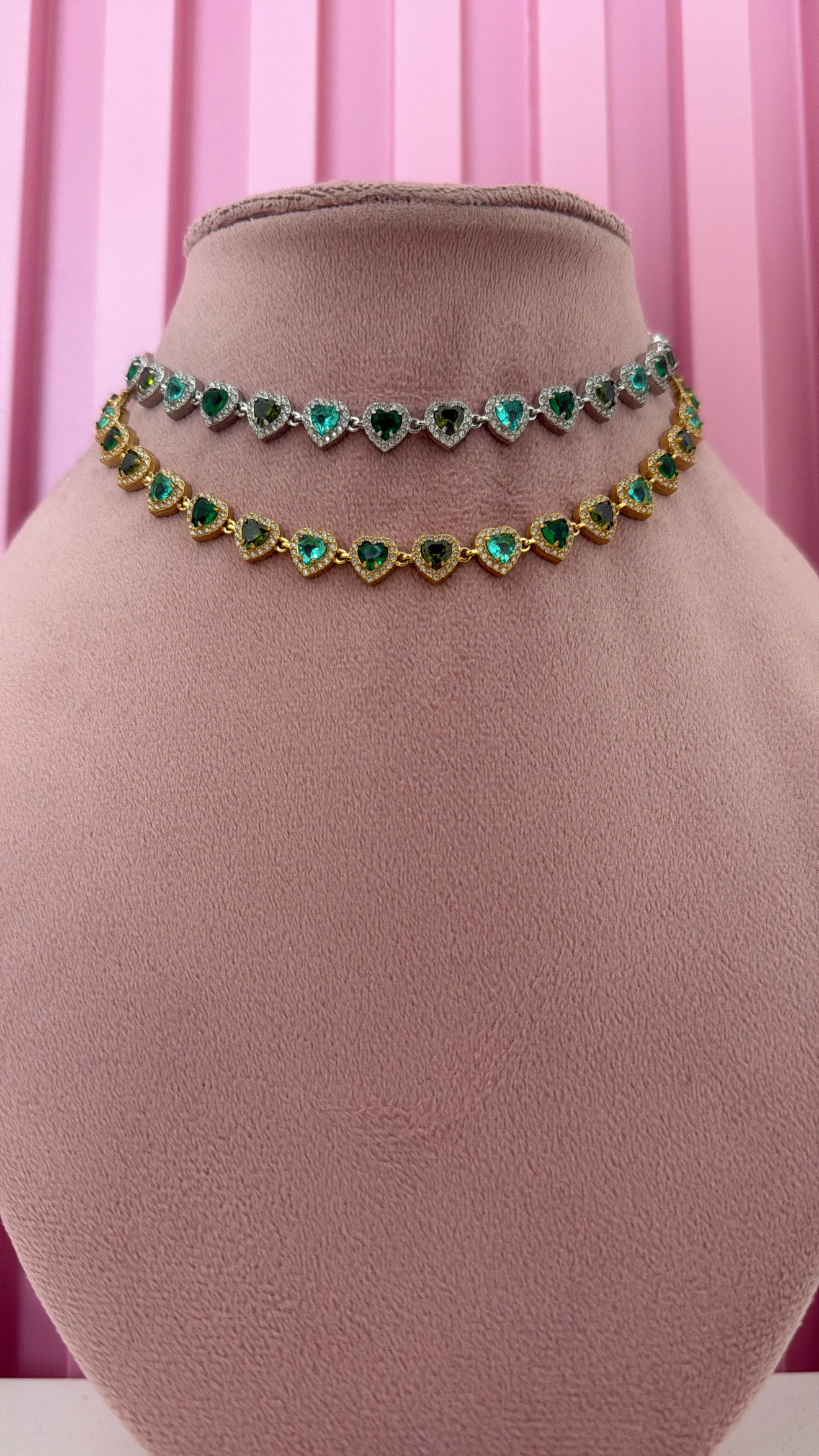 Collana amour verde