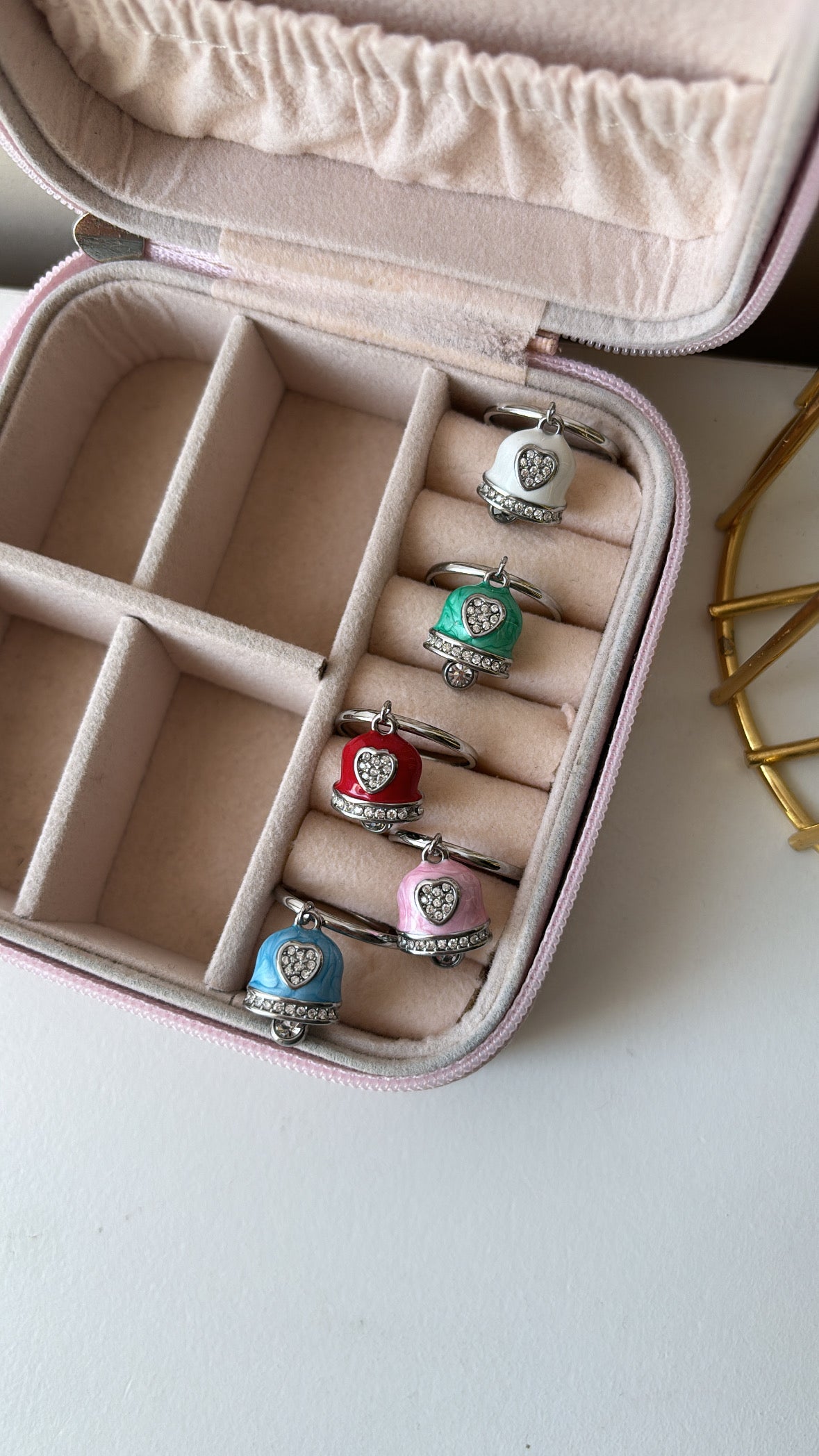 Anello campanella summer silver