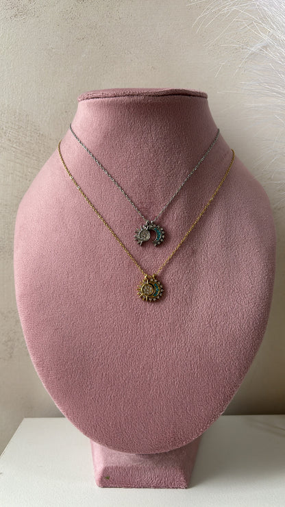Collana sole e luna