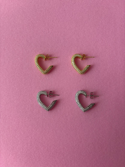 Orecchini cuore
